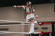 Tokyo Joshi Pro Wrestler Mizuki enters the ring in the all-female Texas Stampede showcase during South by Southwest in Austin, Wednesday, March 18, 2026. Joshi Pro Wrestling blends WWE-style combat entertainment and Japanese pop idol culture into wrestling performances.