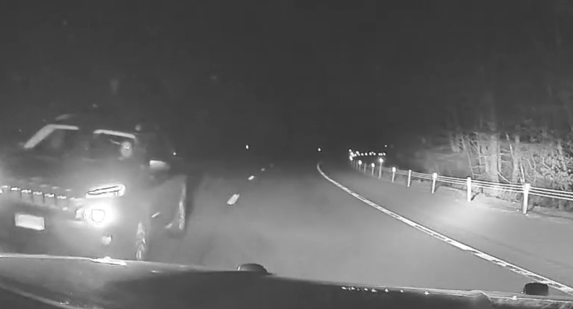 Video shows wrong-way driver charged with DUI striking CT cop cruiser