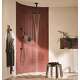 Shower in modern style bathroom. The Roccesco™ Halo shower creates a funnel-like water flow for a fully immersive experience.