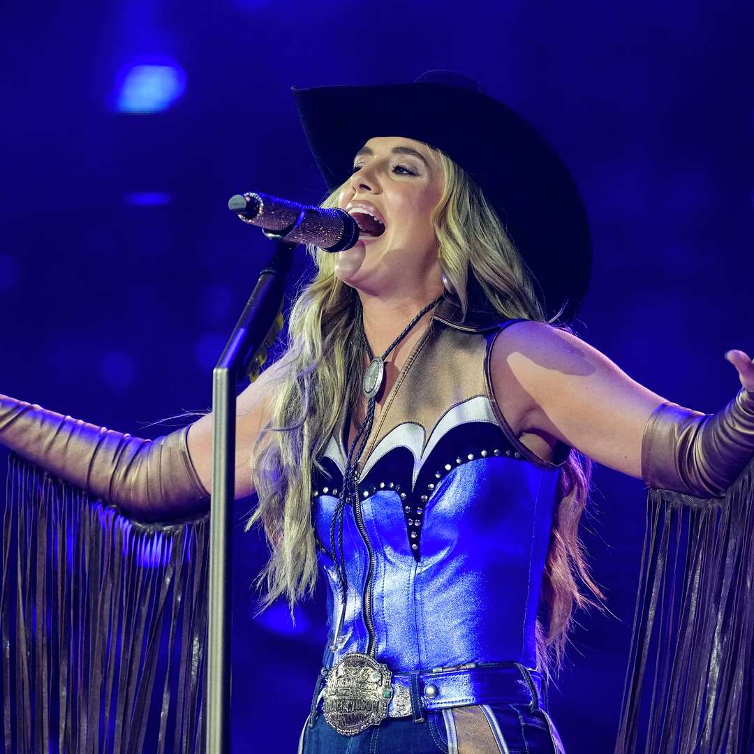 Lainey Wilson performs during the Houston Livestock Show and Rodeo, Thursday, March 19, 2026, in Houston.