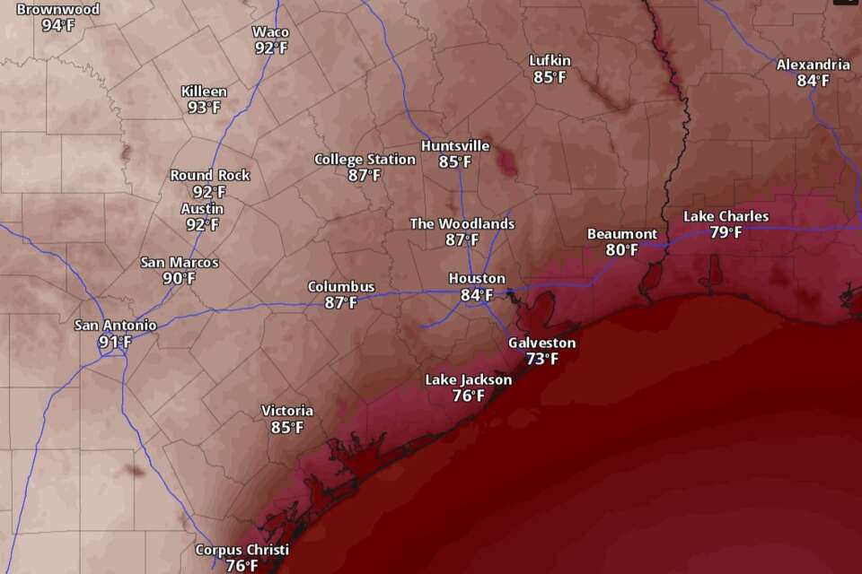 Austin temperatures to hit mid-90s, thanks to unusual spring heat dome