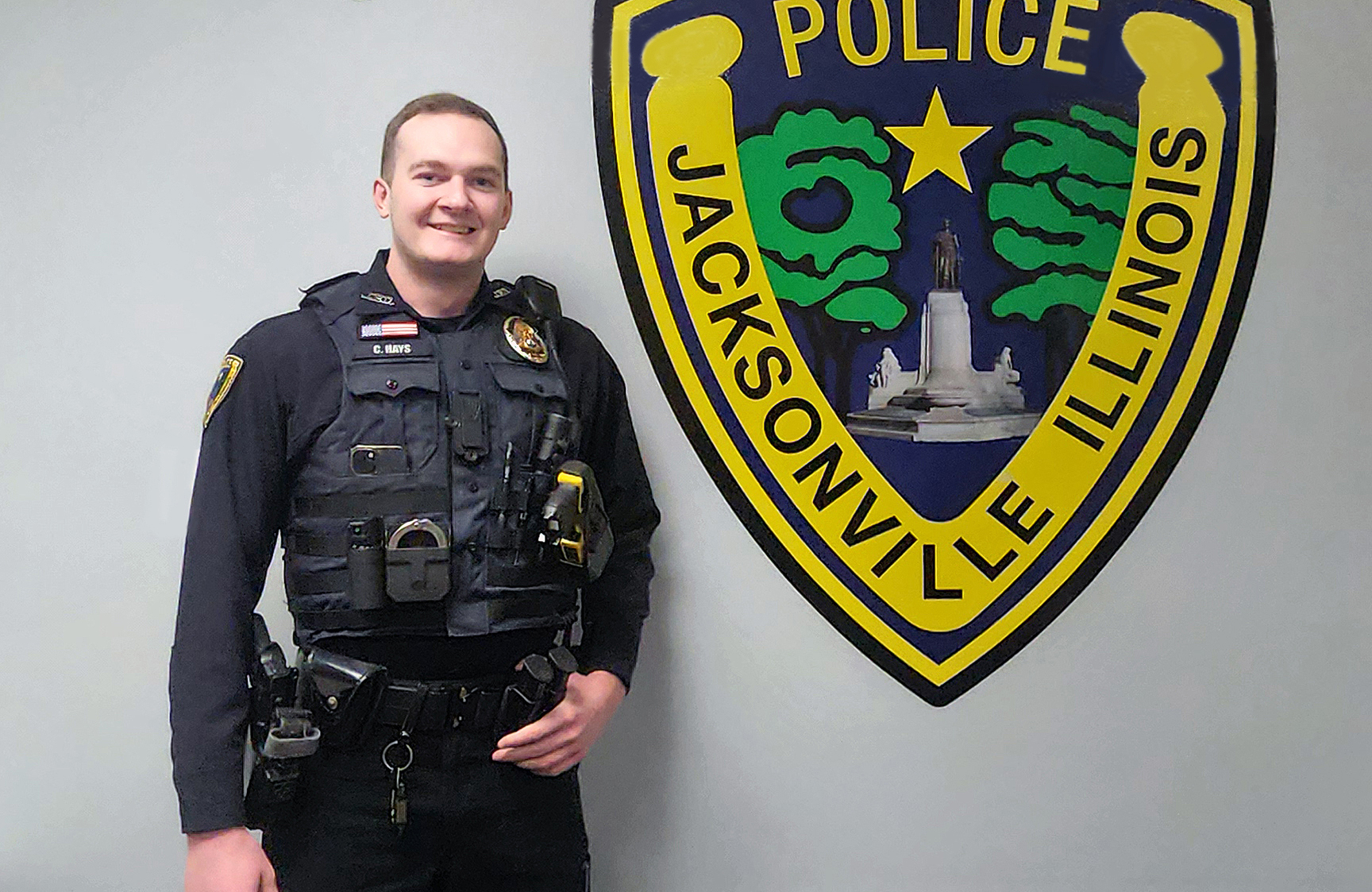 JPD Patrolman Carter Hays serving community in which he was raised