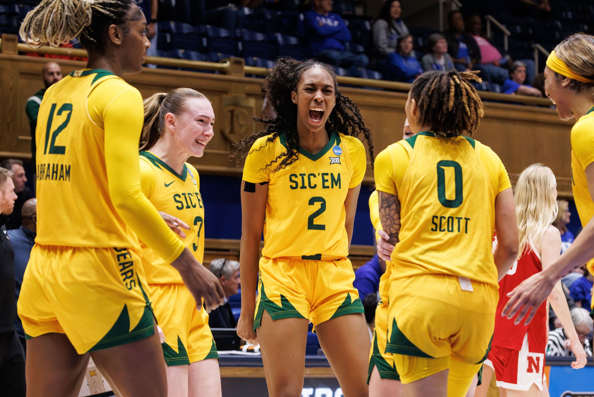 Baylor rallies to beat Nebraska 67-62 in March Madness opener after ...