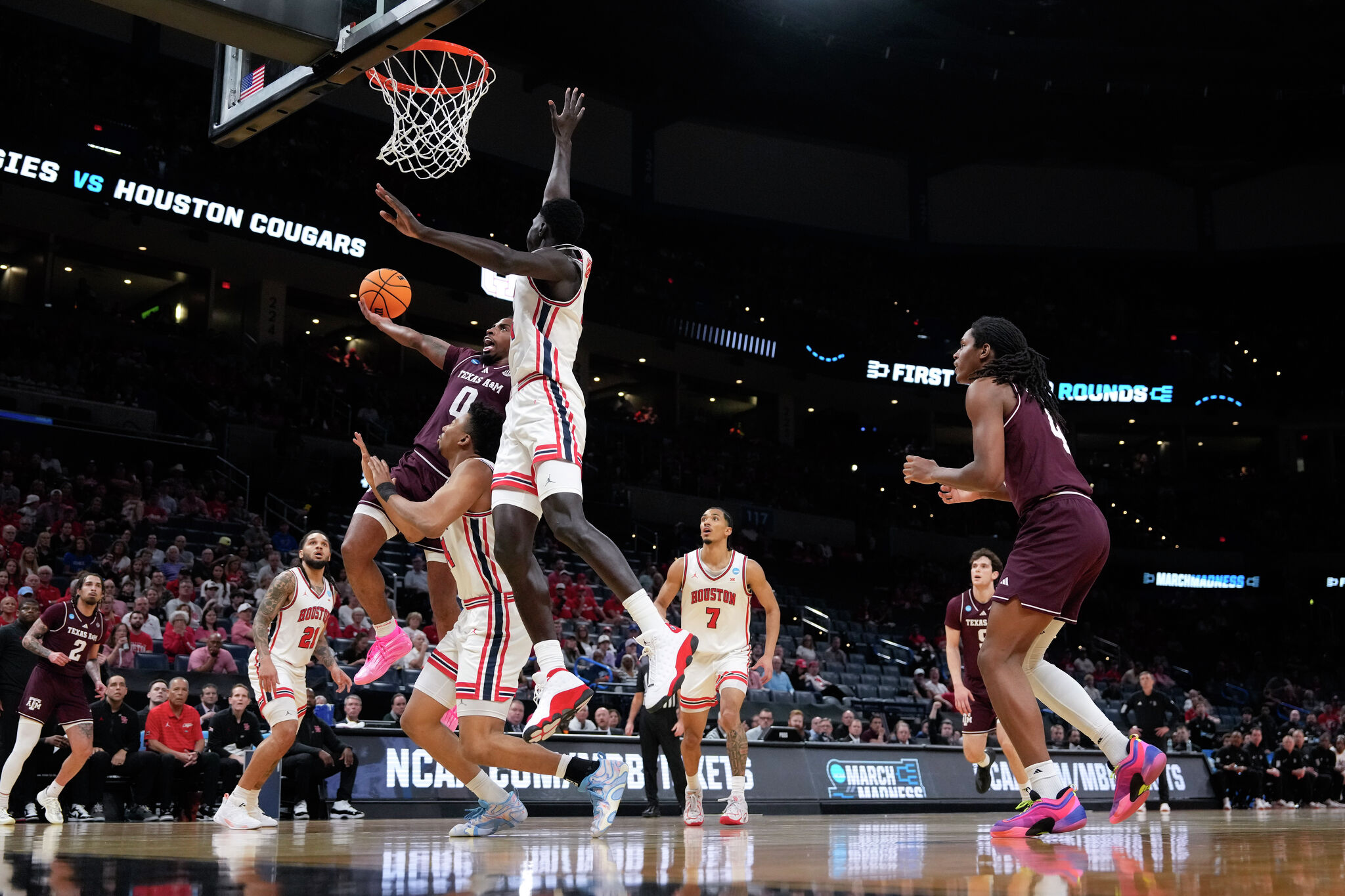 Season-long issues catch up with Texas A&M in NCAA loss to Houston