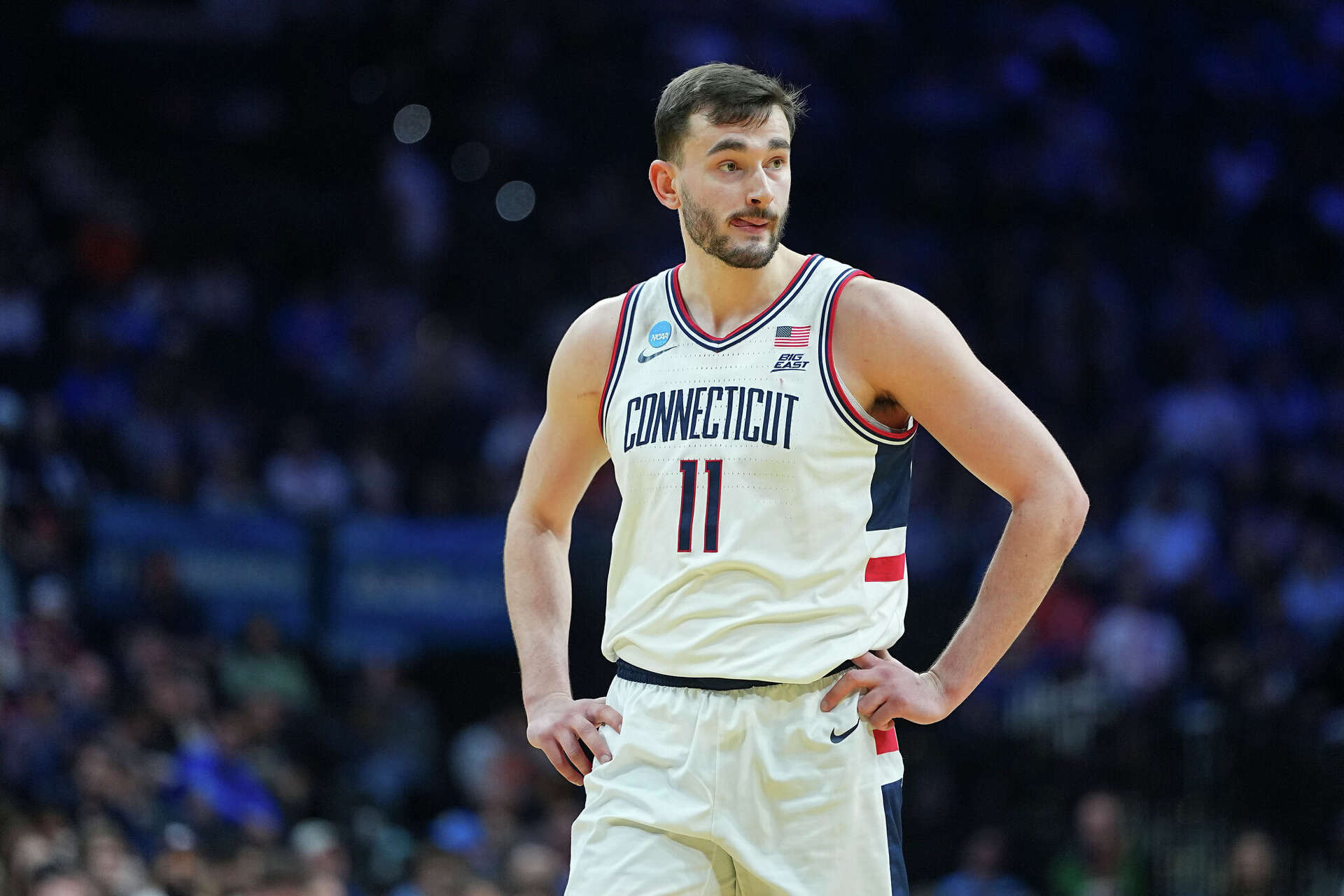 Alex Karaban praised by UCLA coach after UConn's NCAA Tournament win