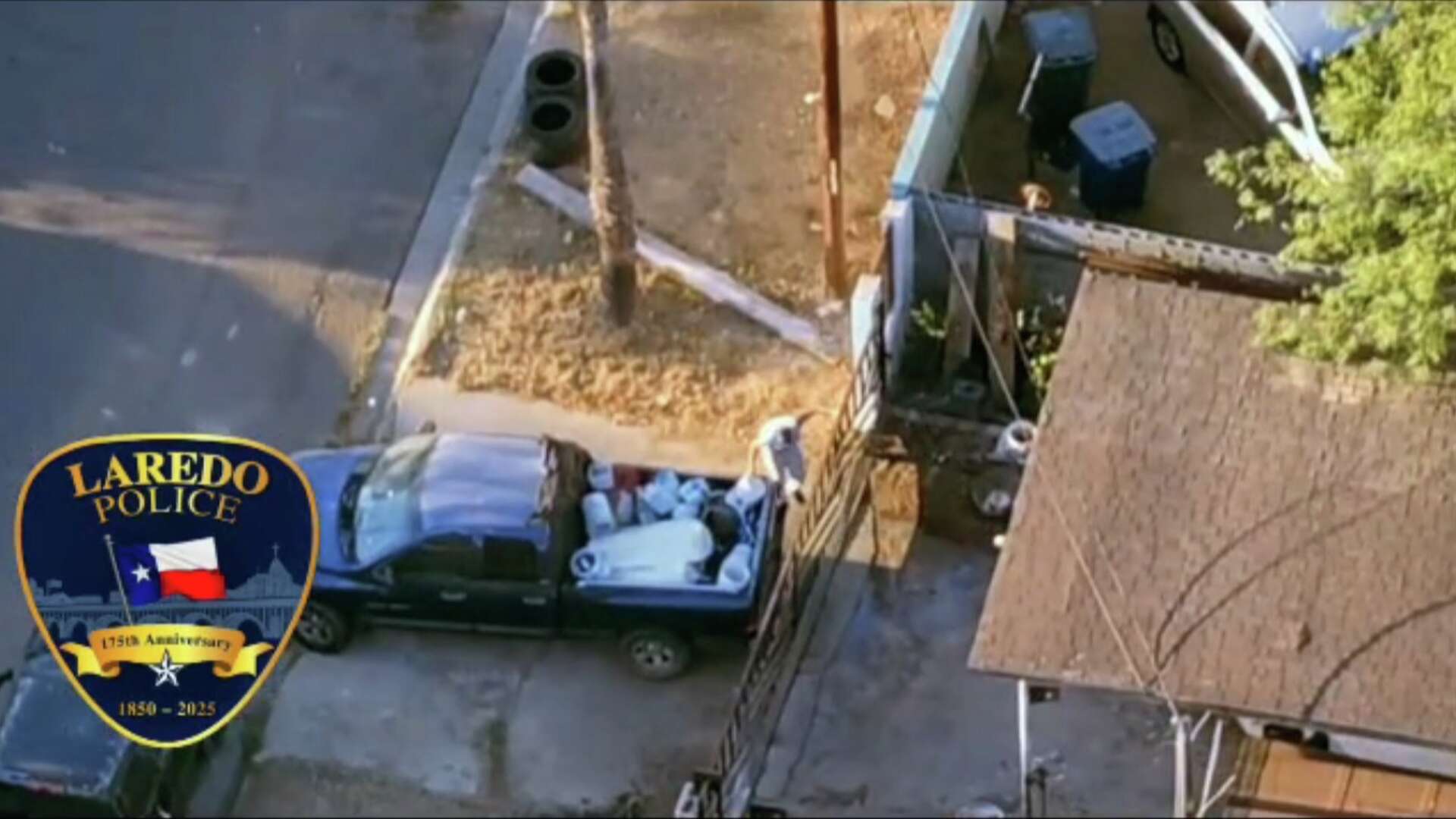 LPD: Man arrested after crashing stolen truck, fleeing on foot