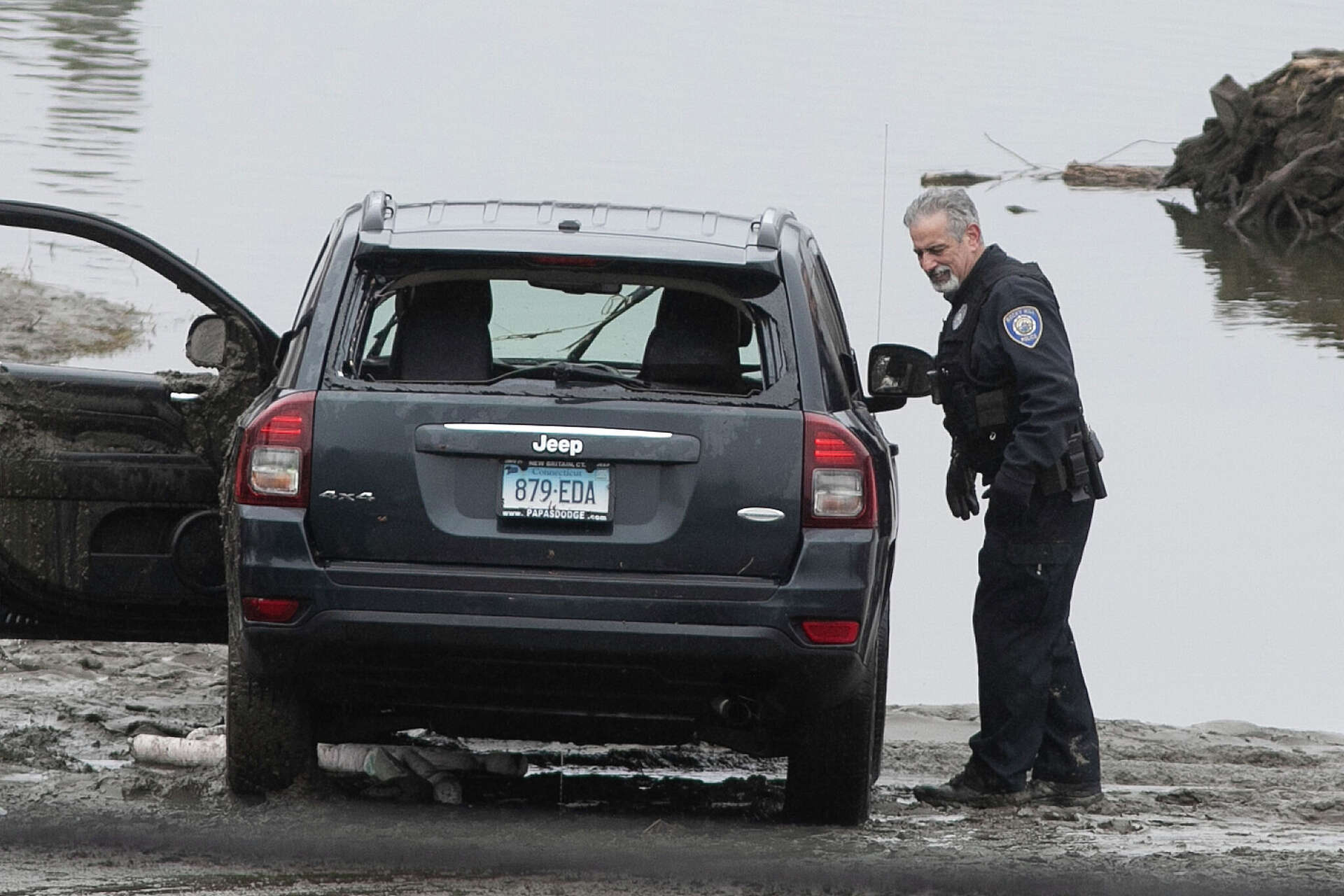 1 rescued after car plunged into CT River in Rocky Hill, official says