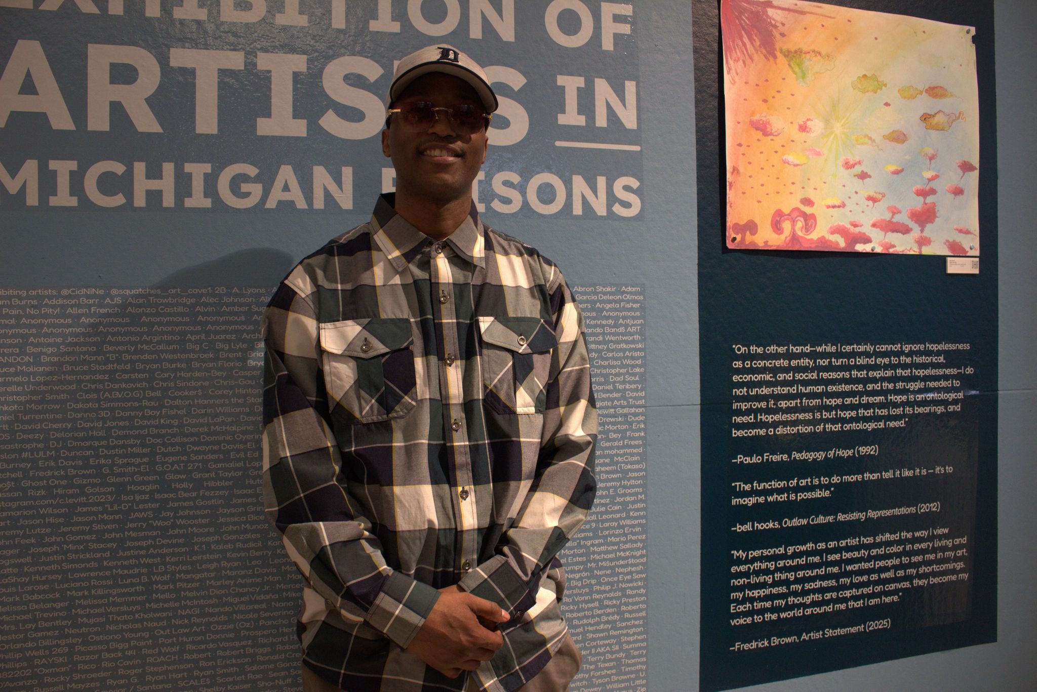 chron.com - JANELLE D. JAMES/Bridge Michigan - Michigan prison art program helps inmates find voice - and hope