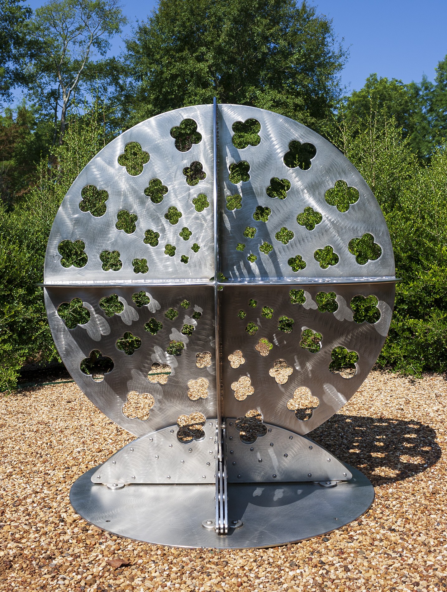 Castle Hills is planting a new sculpture garden next to City Hall
