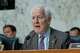Sen. John Cornyn, R-Texas, asks a question during the Senate Committee on Intelligence hearings to examine worldwide threats on Capitol Hill Wednesday, March 18, 2026, in Washington. (AP Photo/Jose Luis Magana)