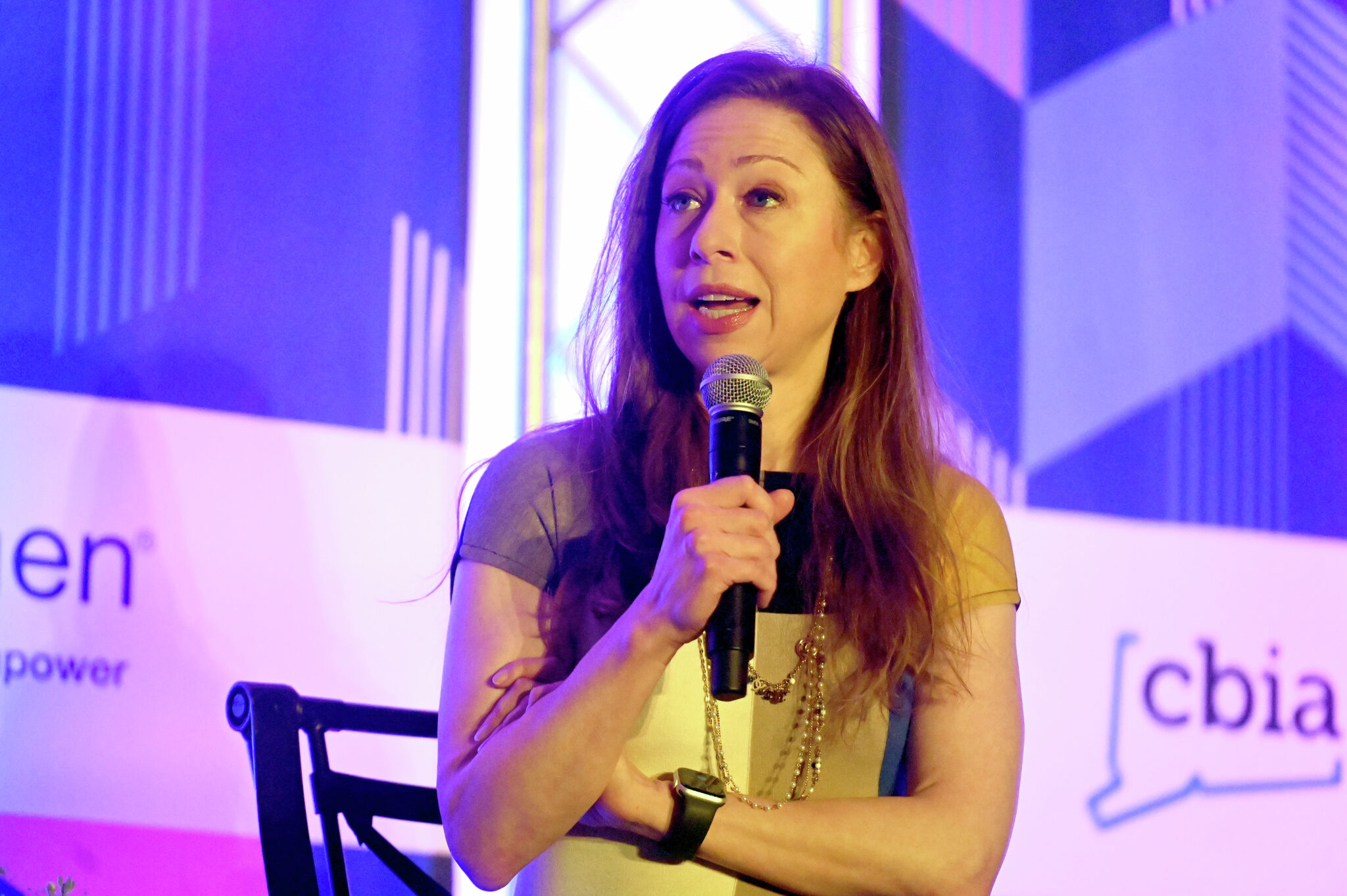 Chelsea Clinton discusses parents, social media, vaccines at CT event