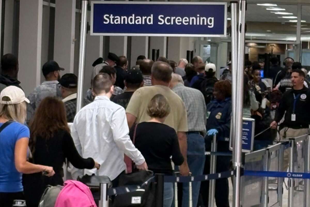 Houston's George Bush Intercontinental Airport kicked off Wednesday with TSA security wait times at three to four hours, on the third day since the Trump administration sent ICE to assist with staffing shortages.
