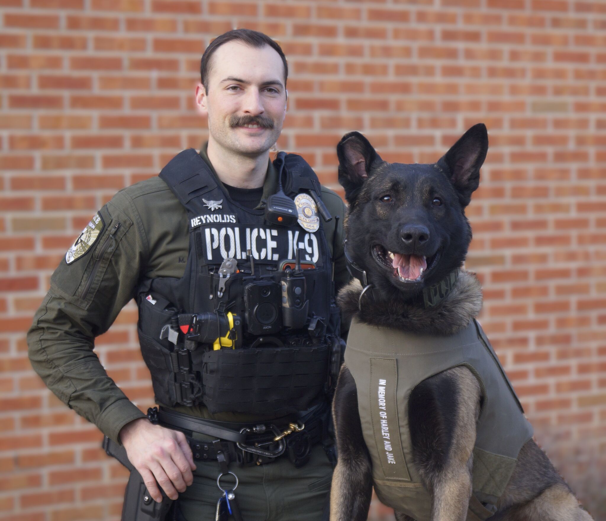 Glen Carbon police K9 Ragnar gets first protective vest