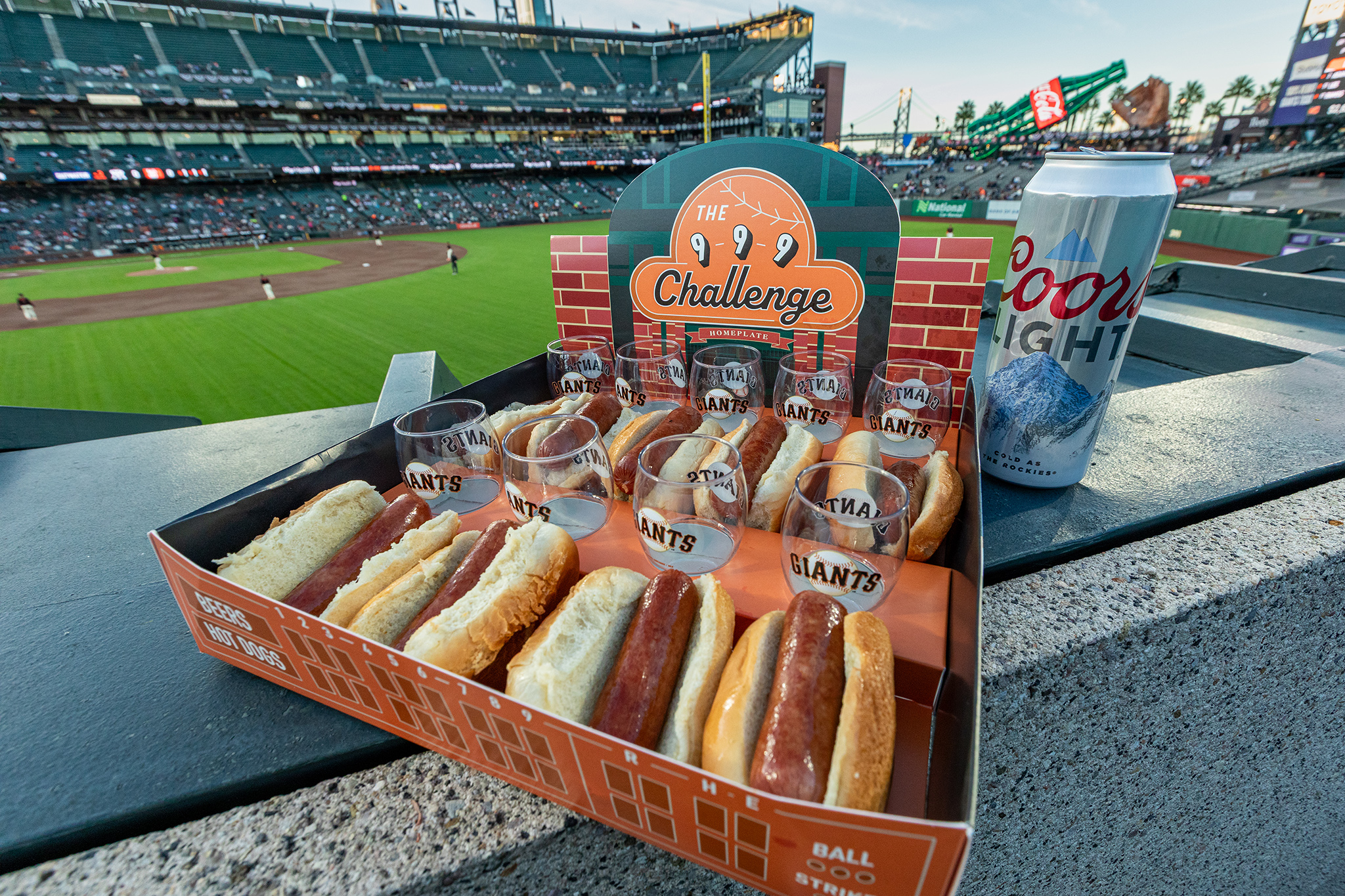 sfgate.com - Gabe Fernandez - SF Giants' new 9-hot dog, 9-beer promo has a big flaw: only one beer