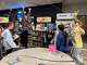 Middle school students rejoice after completing an activity at the enhanced library space, or “makerspace,” at Jersey Community School District on Feb. 6, 2026.