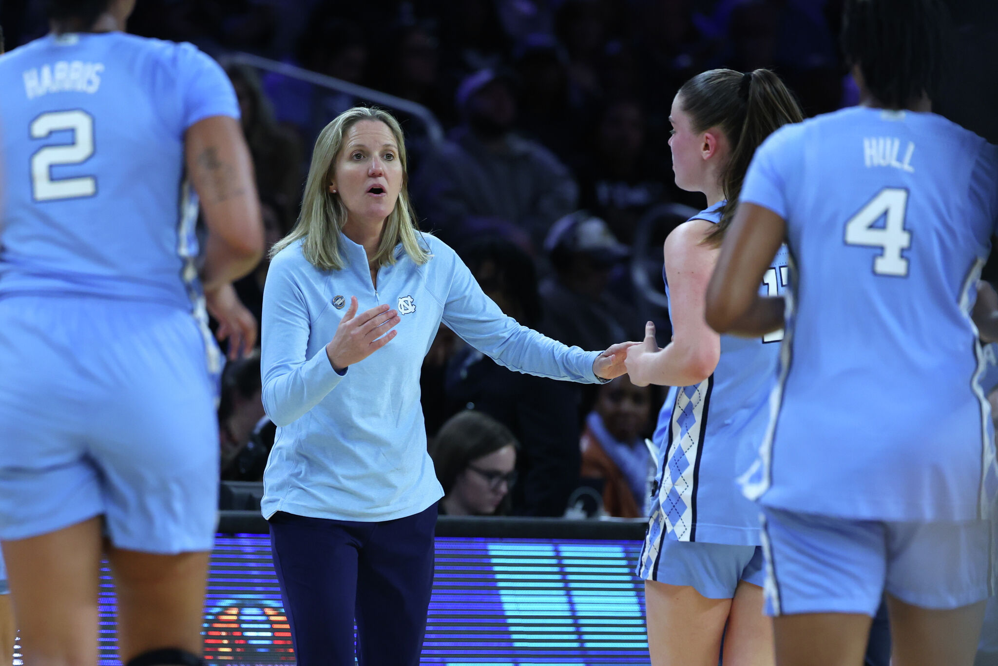 North Carolina coach is 'leading the Sarah Strong fan club' after UConn's Sweet 16 win