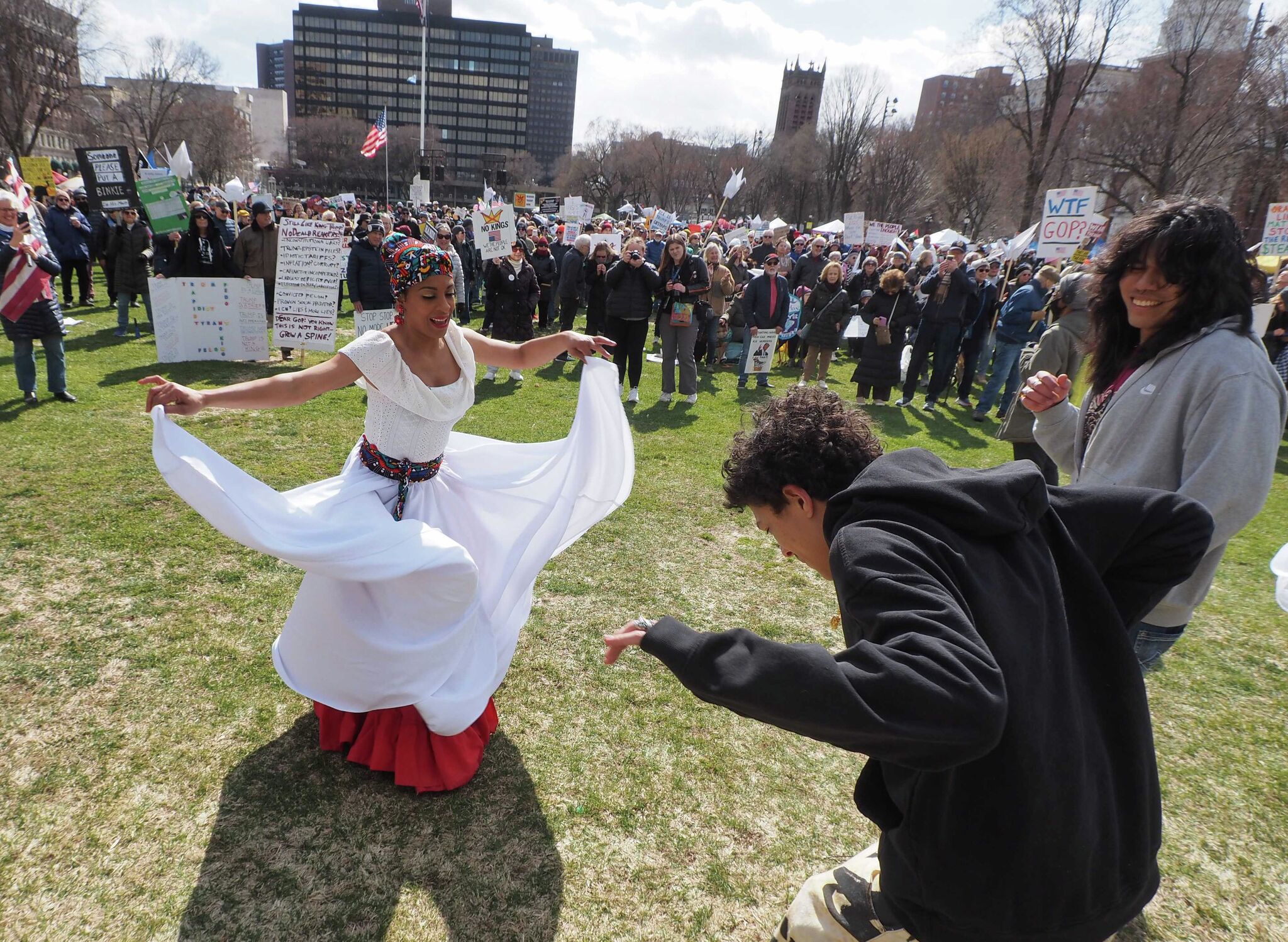 Thousands attend No Kings protests across Connecticut on Saturday: Live updates