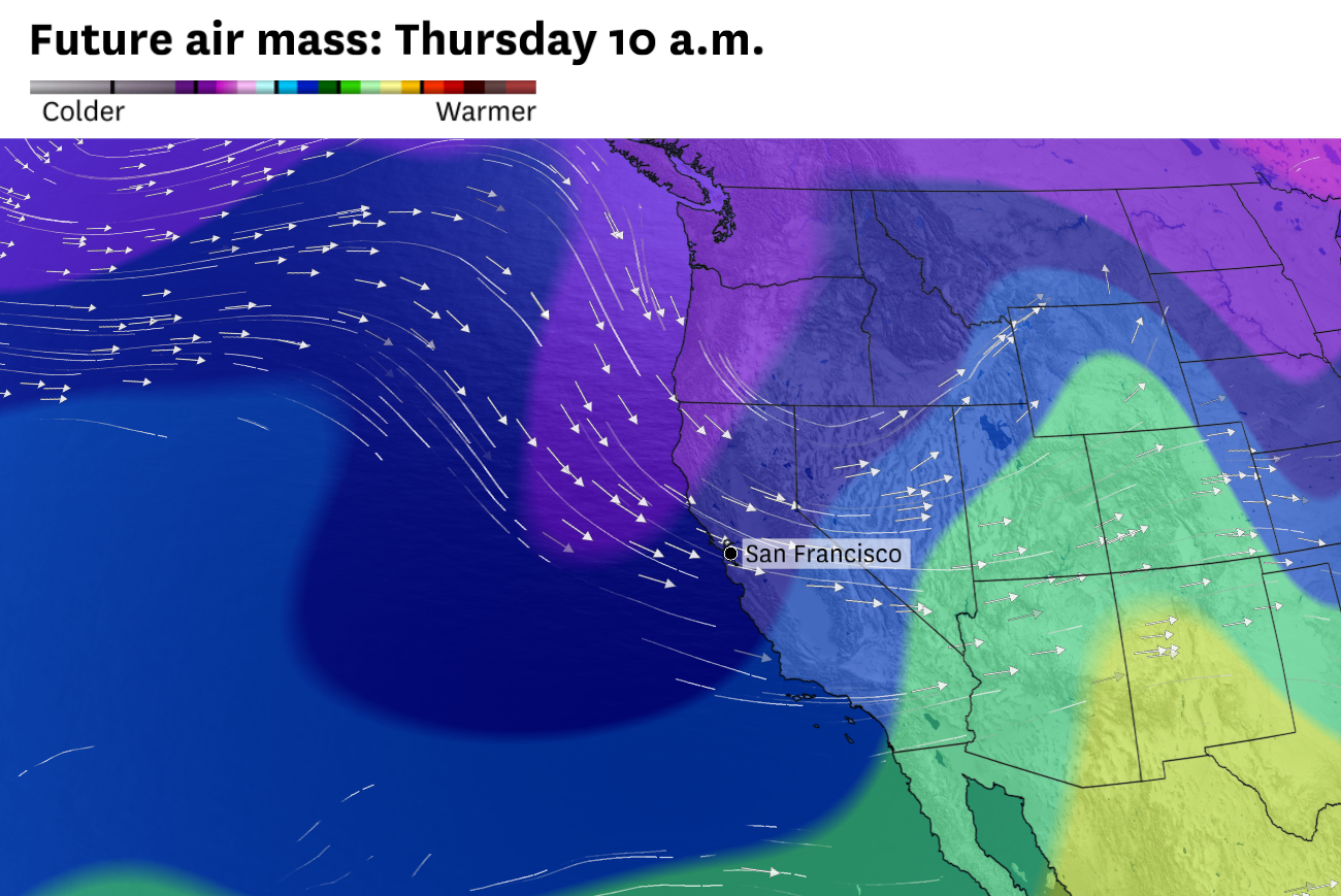 California’s warm spell is ending as rain, snow enter forecast