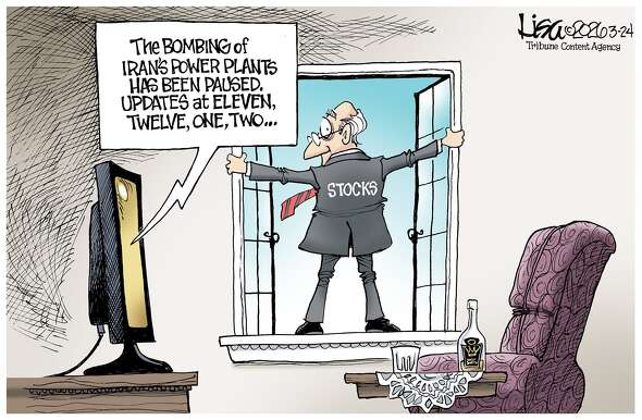 Political cartoon by Lisa Benson