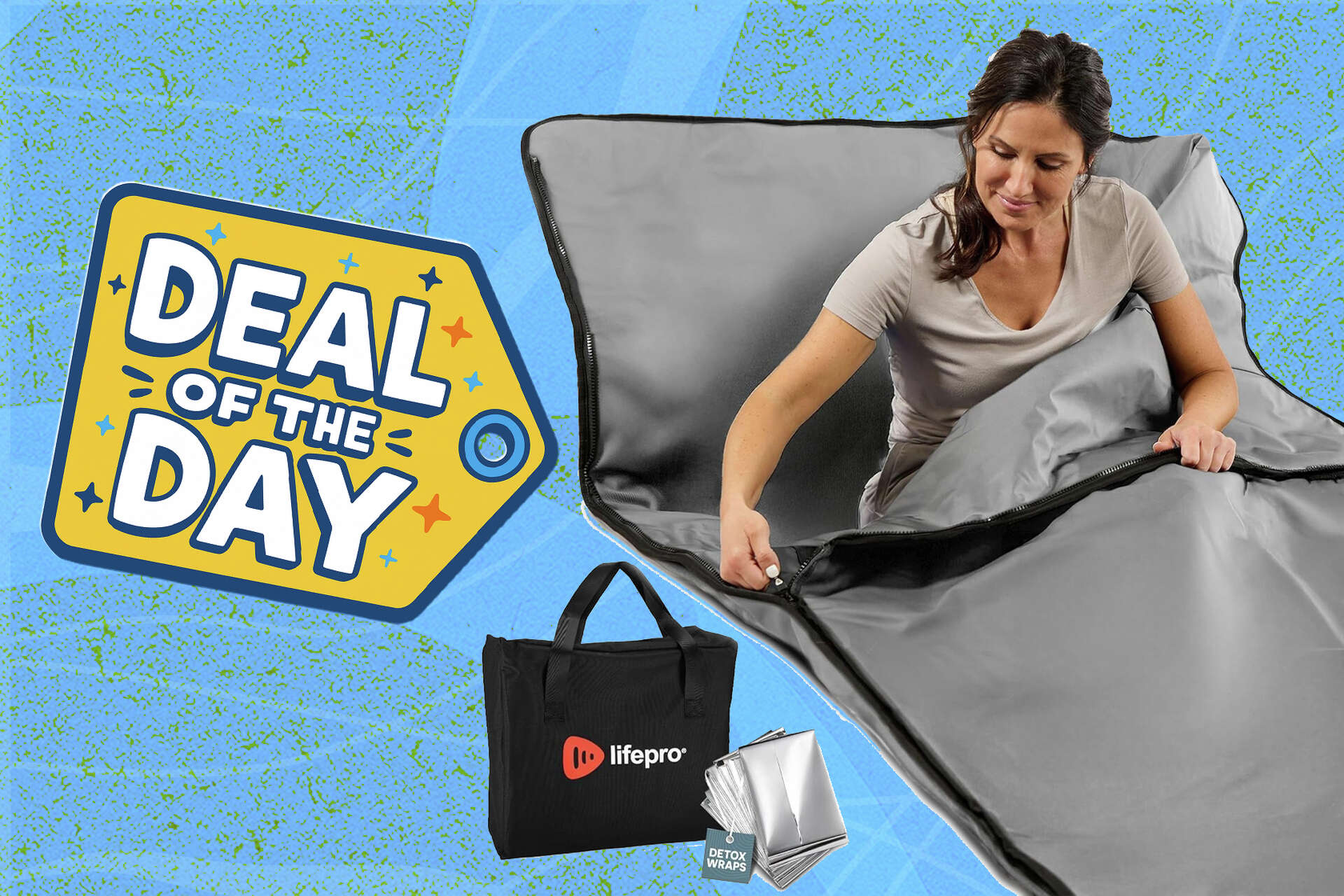 This sauna blanket is $294 and surprisingly legit
