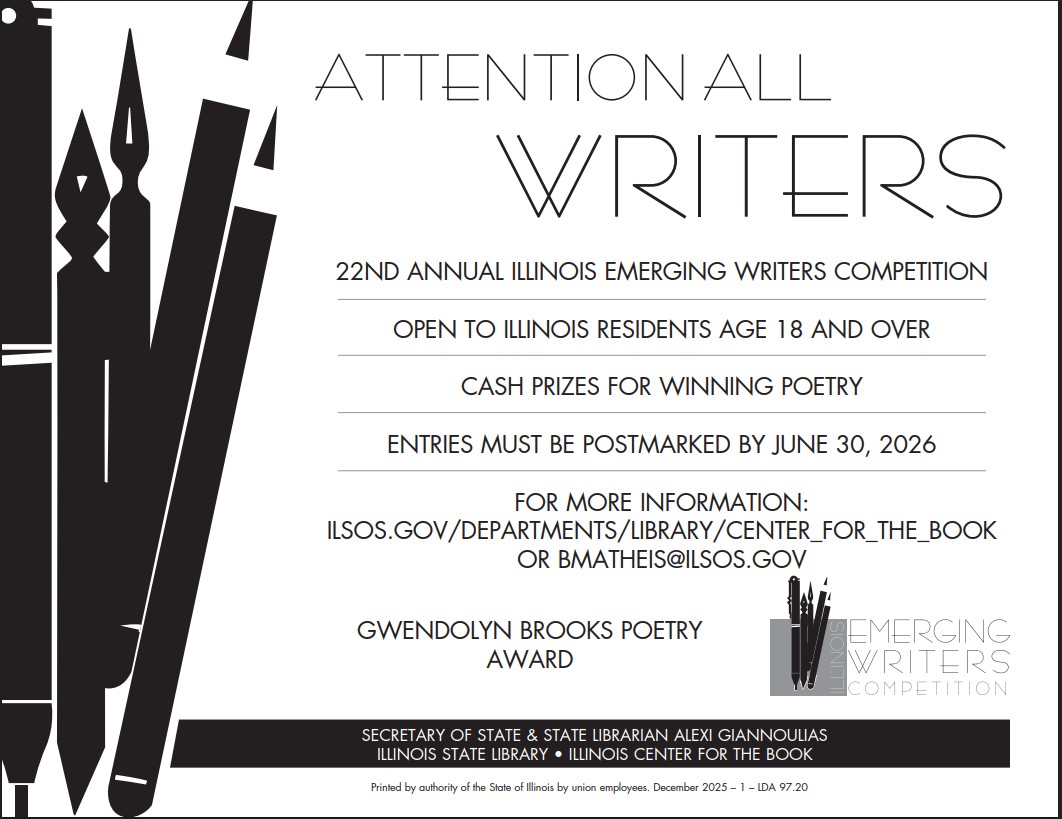 Entry Writer Illinois Emerging Writers Competition entry details