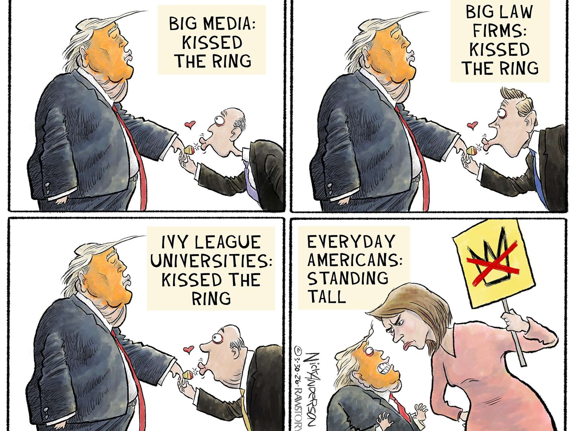 Cartoonists Capture a Turbulent Political Week