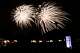 Fireworks burst over the crowd during the Addison Kaboom Town! festival and fireworks show on Sunday, July 3, 2016 at Addison Circle Park in Addison, Texas. (Ashley Landis/The Dallas Morning News)