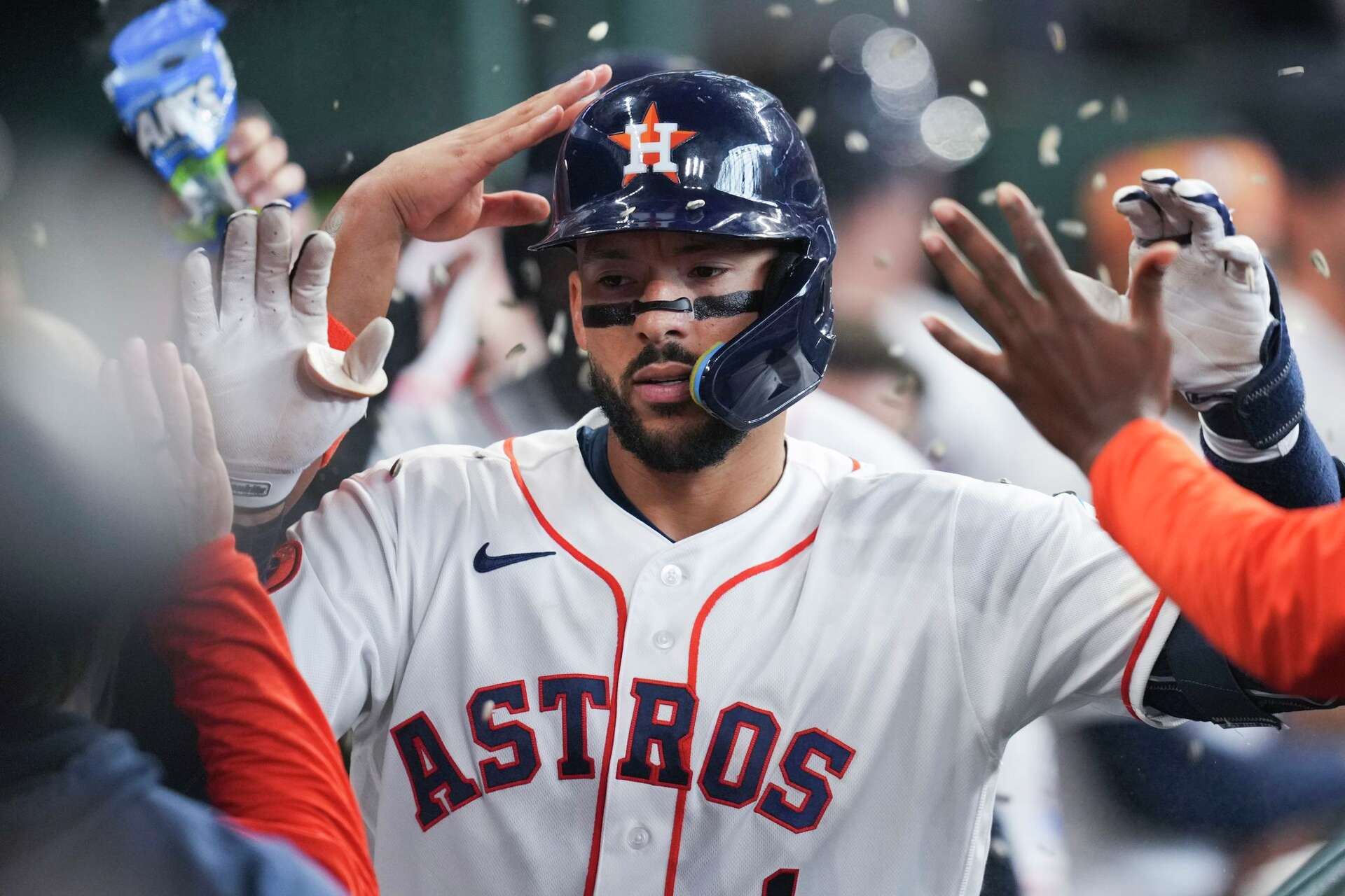 Houston Astros sweep Boston Red Sox behind Carlos Correa's homer