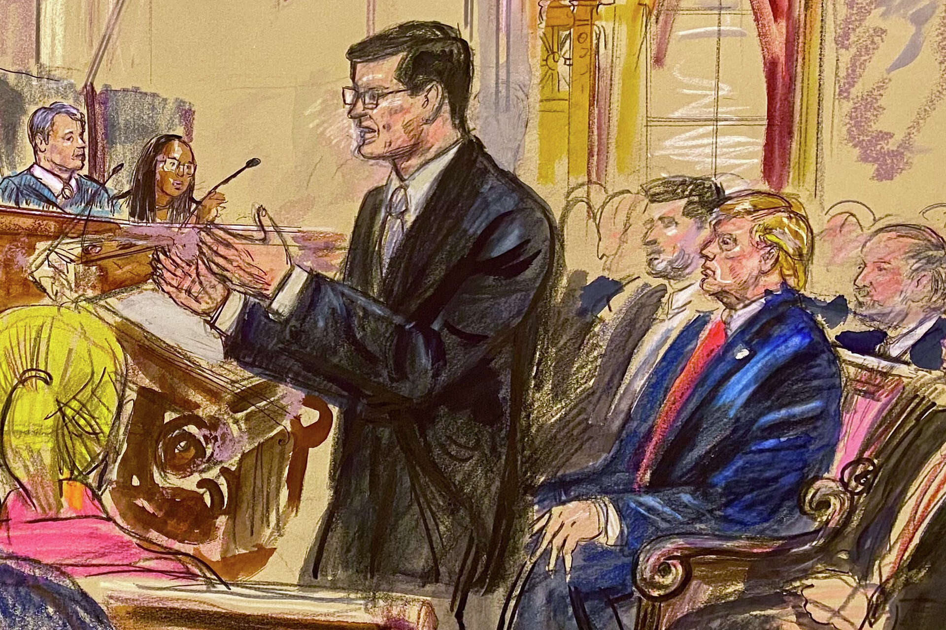 Trump acude a la Corte Suprema para escuchar alegatos orales sobre la ciudadanía por nacimiento