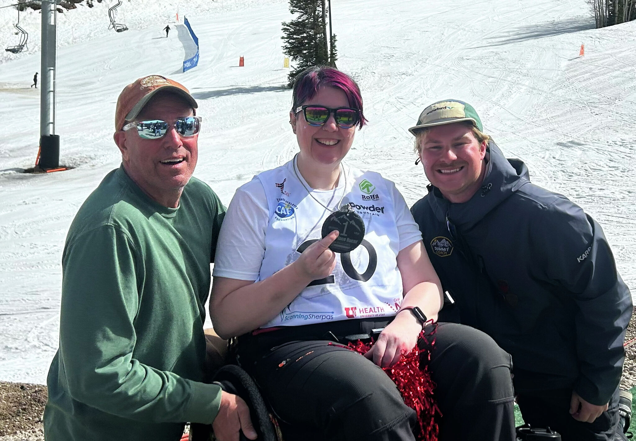 Hamden mom wins first in international adaptive skiing competition 8 weeks after learning to ski