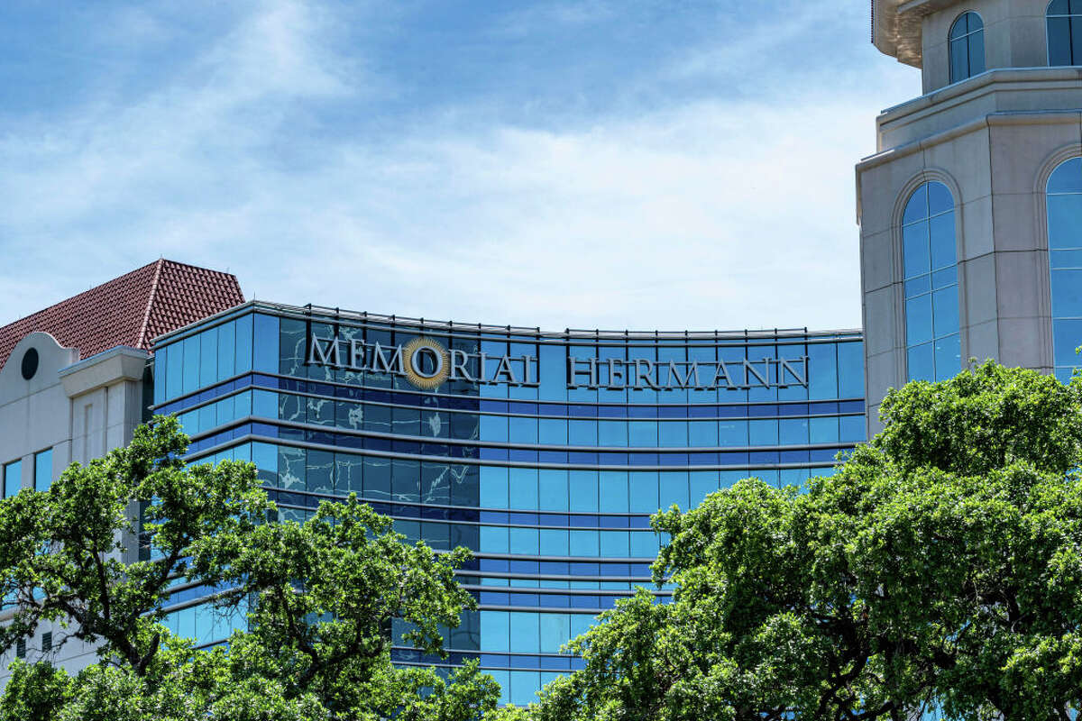 Memorial Hermann buildings in the Houston Medical Center, August 7, 2023. (Kirk Sides/Houston Chronicle via Getty Images)