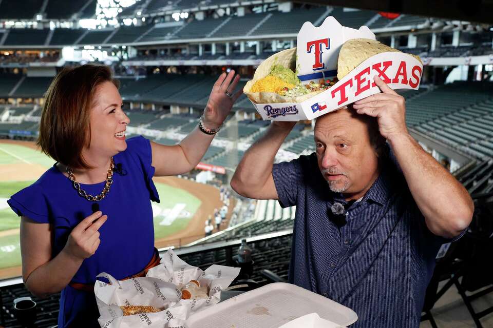 Texas Rangers Reporters Texas Rangers' new edible sombrero is the weirdest ballpark food yet