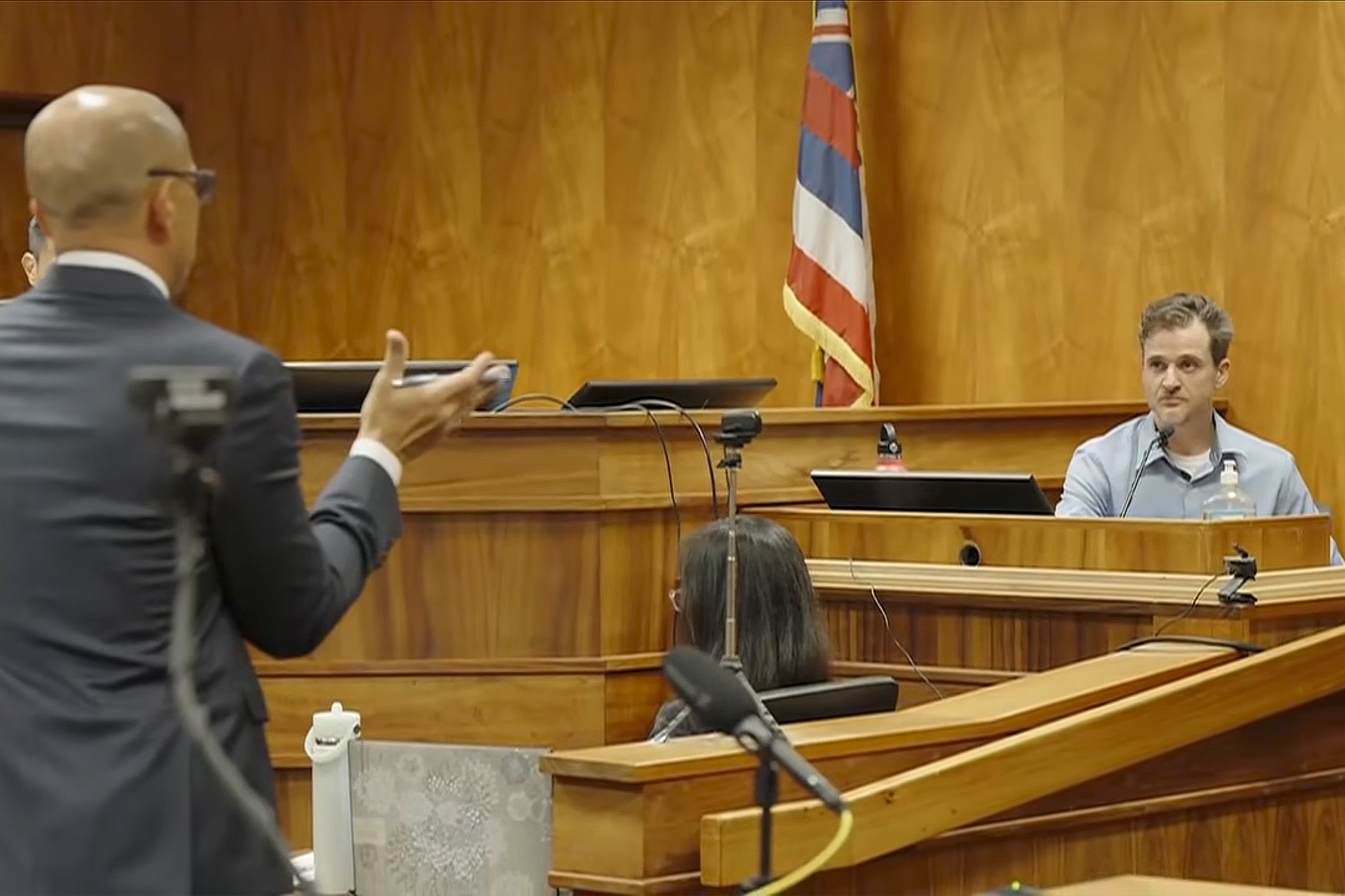 Hawaii doctor takes stand in attempted murder trial after son's brutal testimony