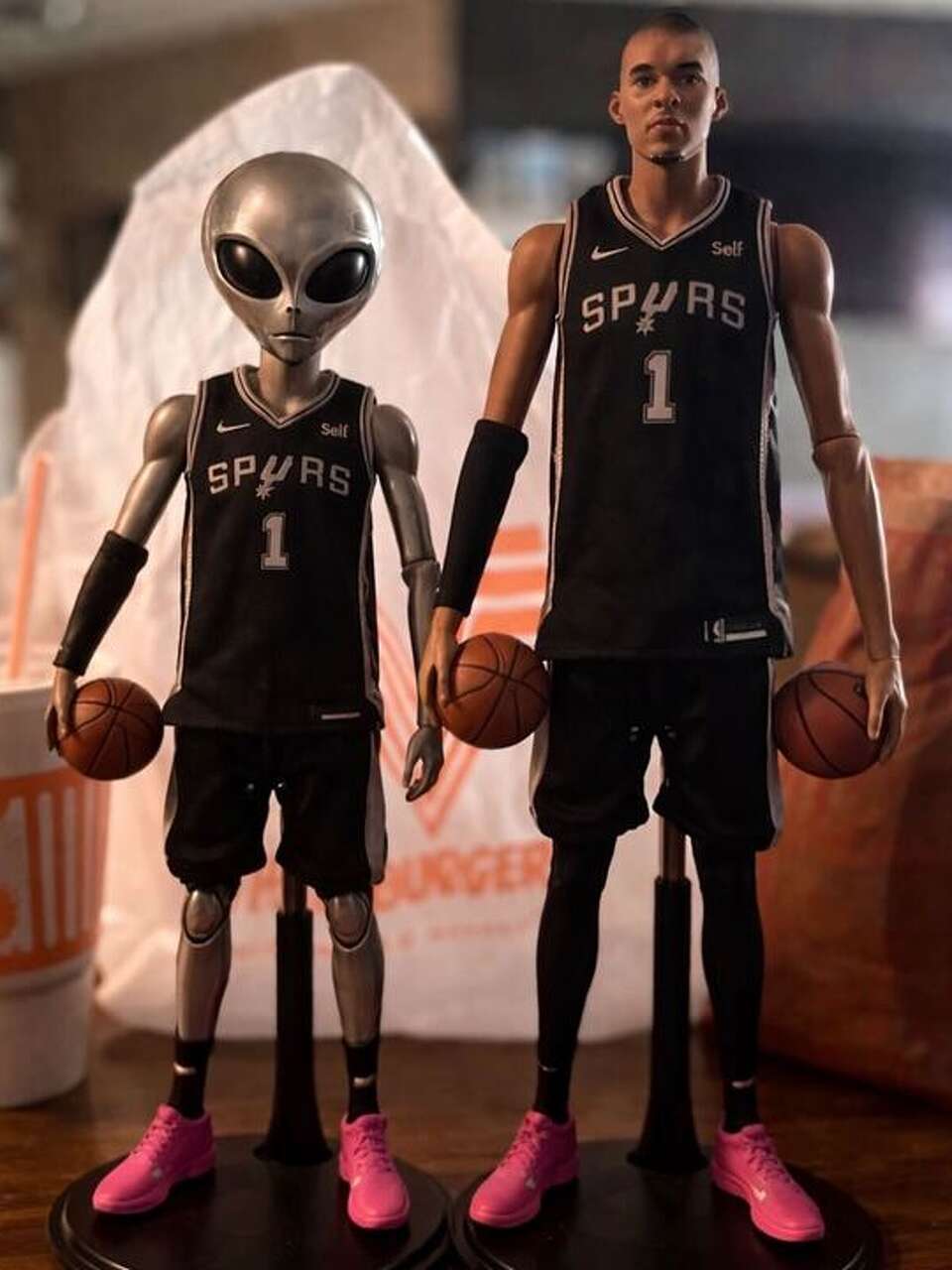 San Antonio creator unveils Wemby-and-alien action figure set