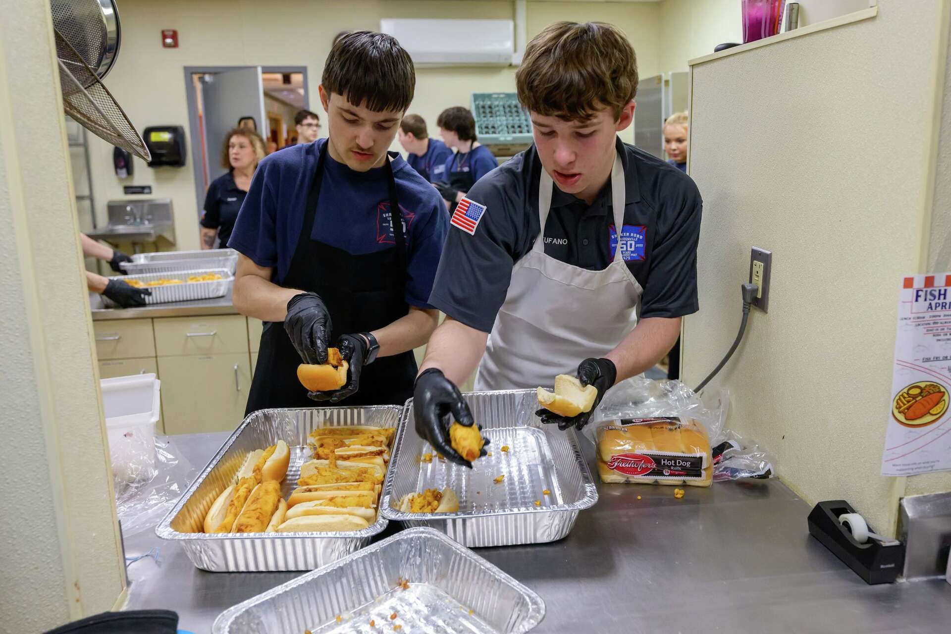 Marc Poskus Photos: Loudonville firefighters serve up fish at annual fundraiser