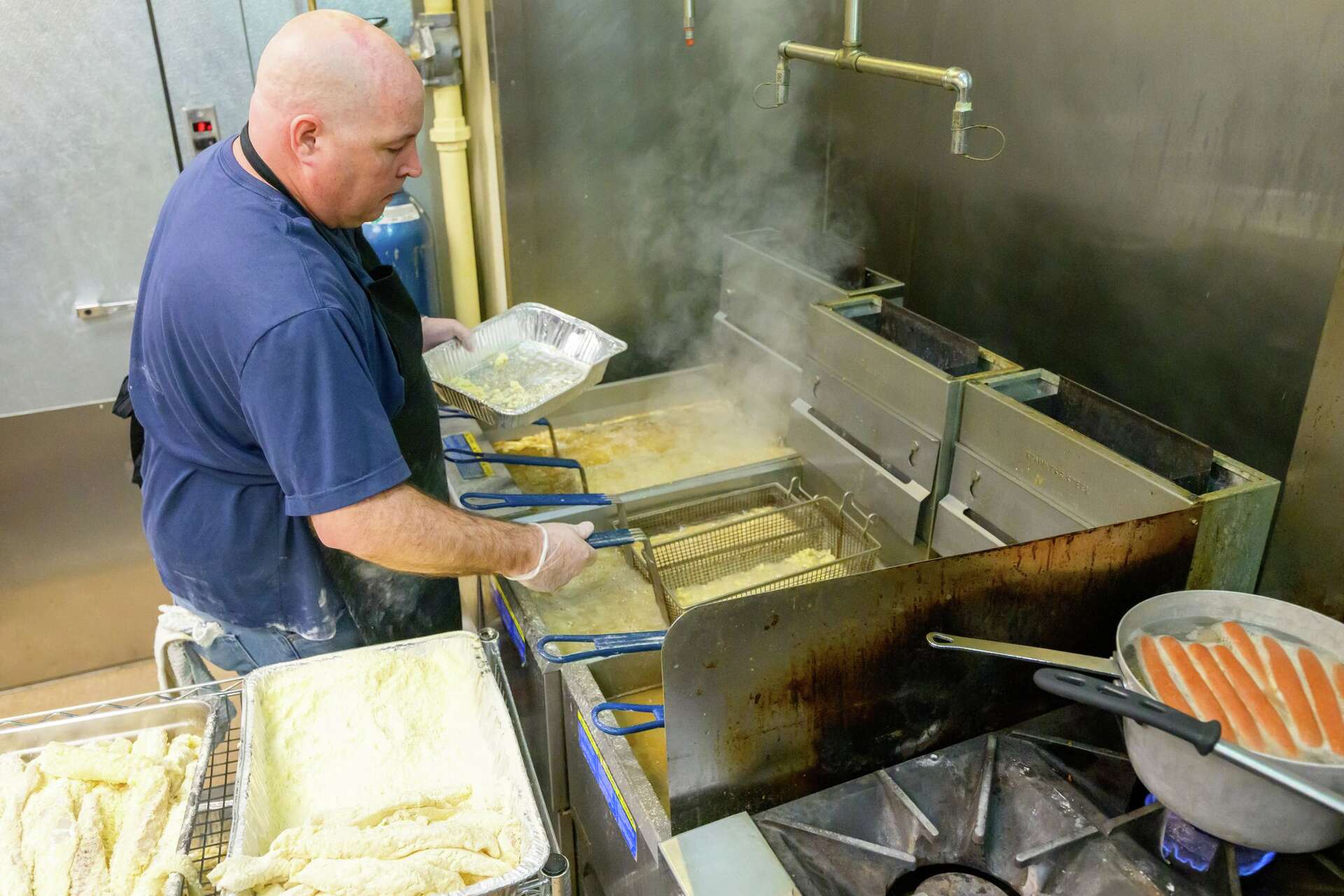 Marc Poskus Photos: Loudonville firefighters serve up fish at annual fundraiser