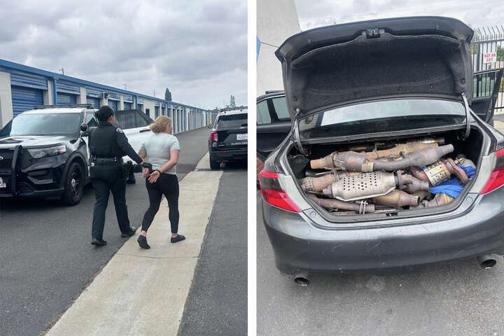 Police in Calif. recover $500,000 worth of stolen catalytic converters