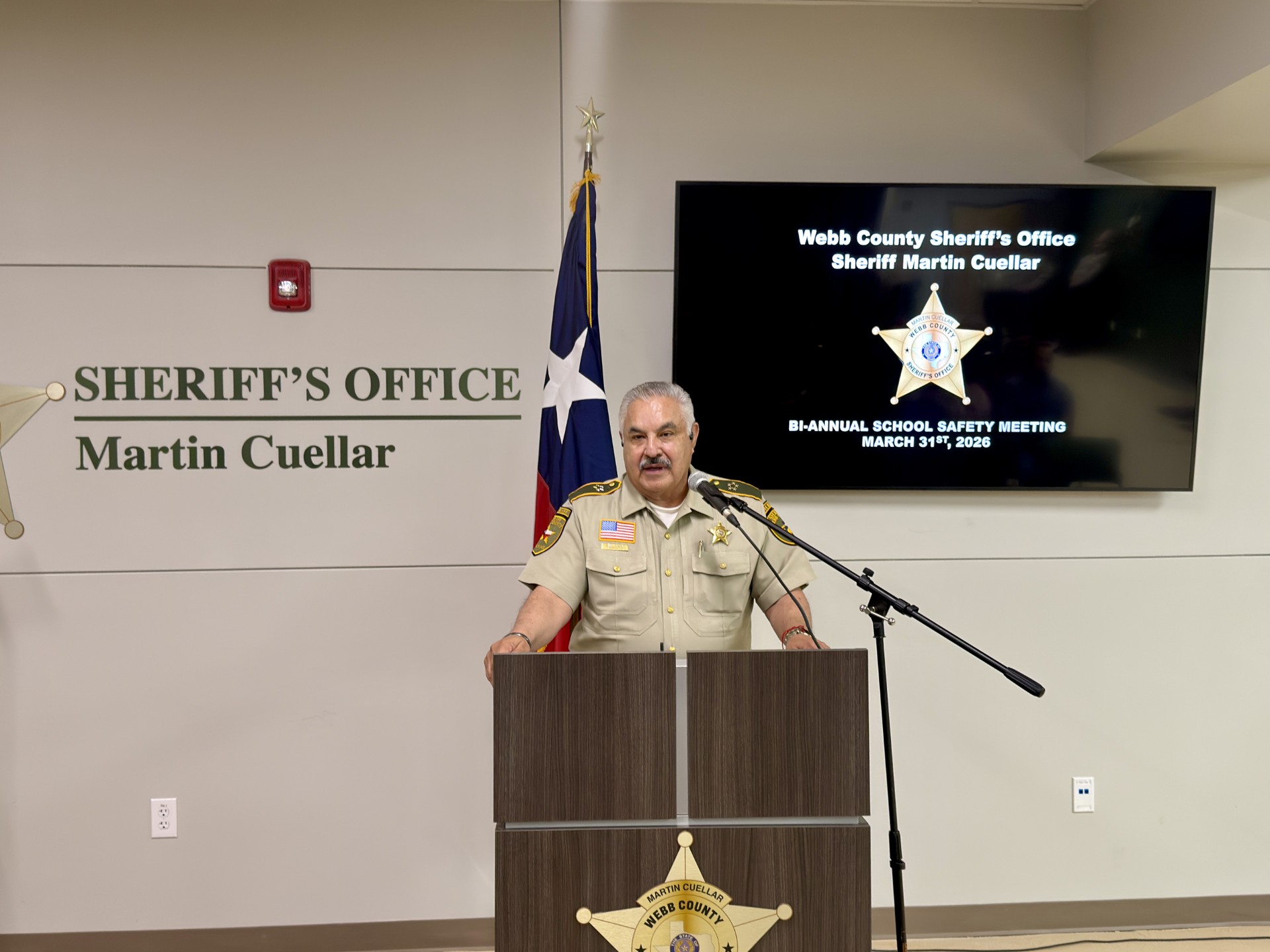Jose Ramiro Coutney Webb County school safety meeting boosts enforcement coordination