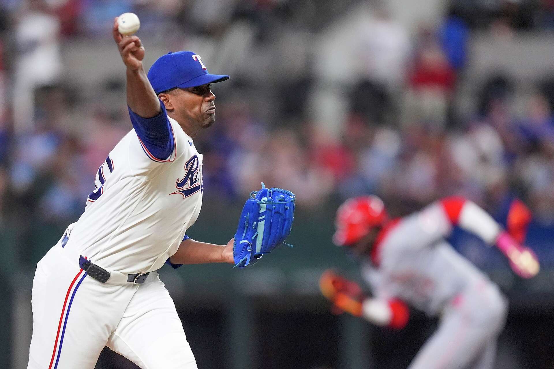 Kumar Rocker 408 Kumar Rocker validated Rangers' belief in him with his 2026 debut
