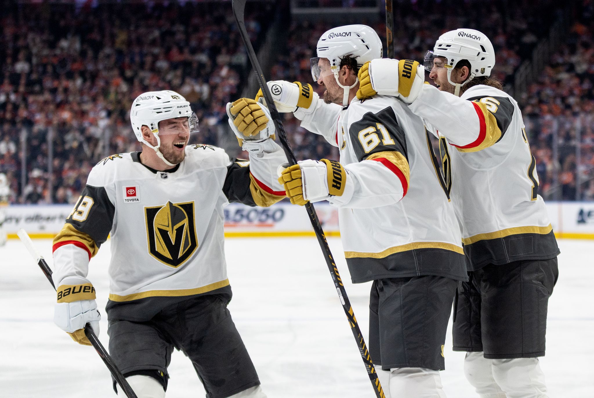 Golden Knights beat Oilers 5-1 to tighten Pacific Division race