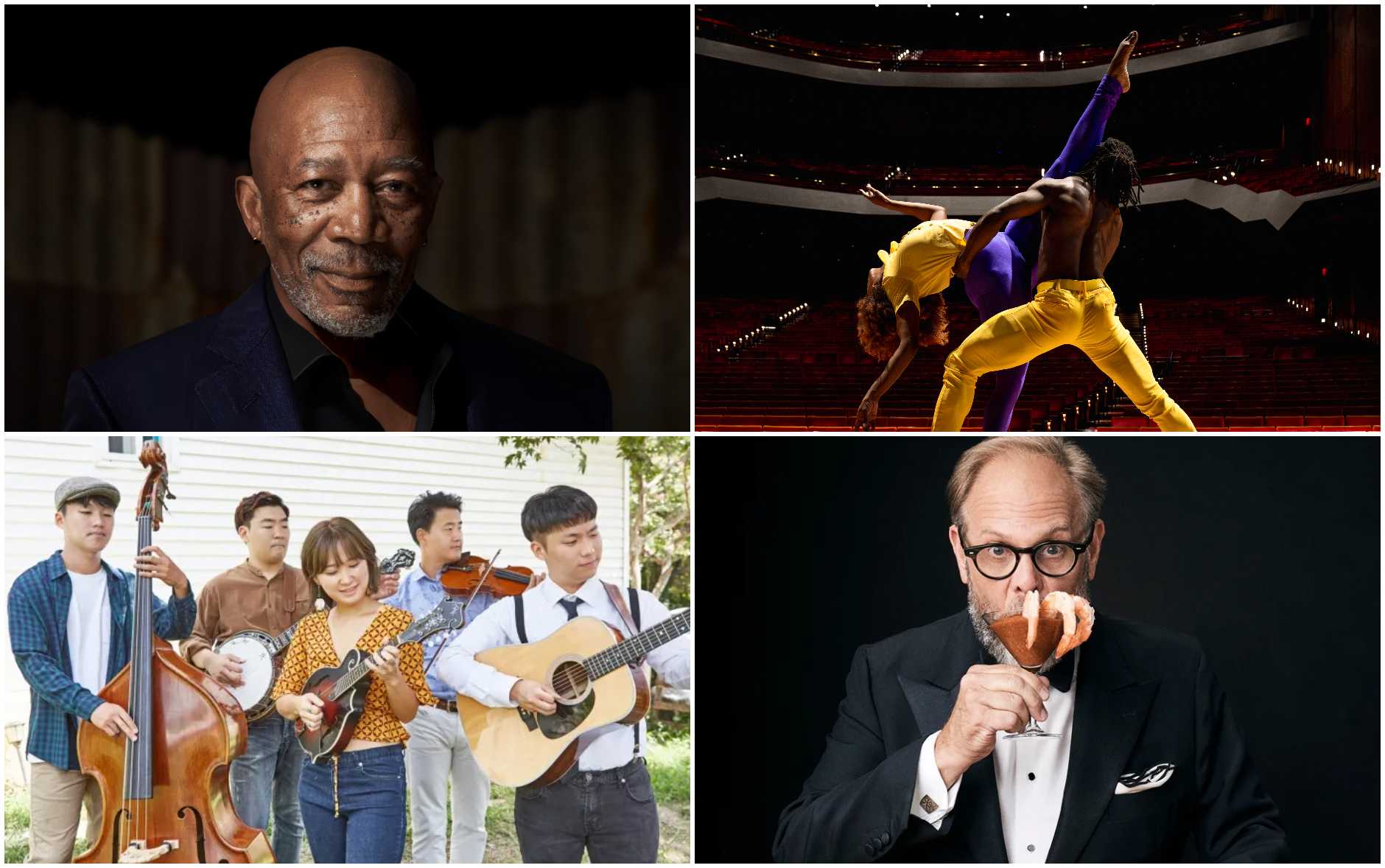 Houston Performing Arts' 60th season stars Morgan Freeman, Alton Brown