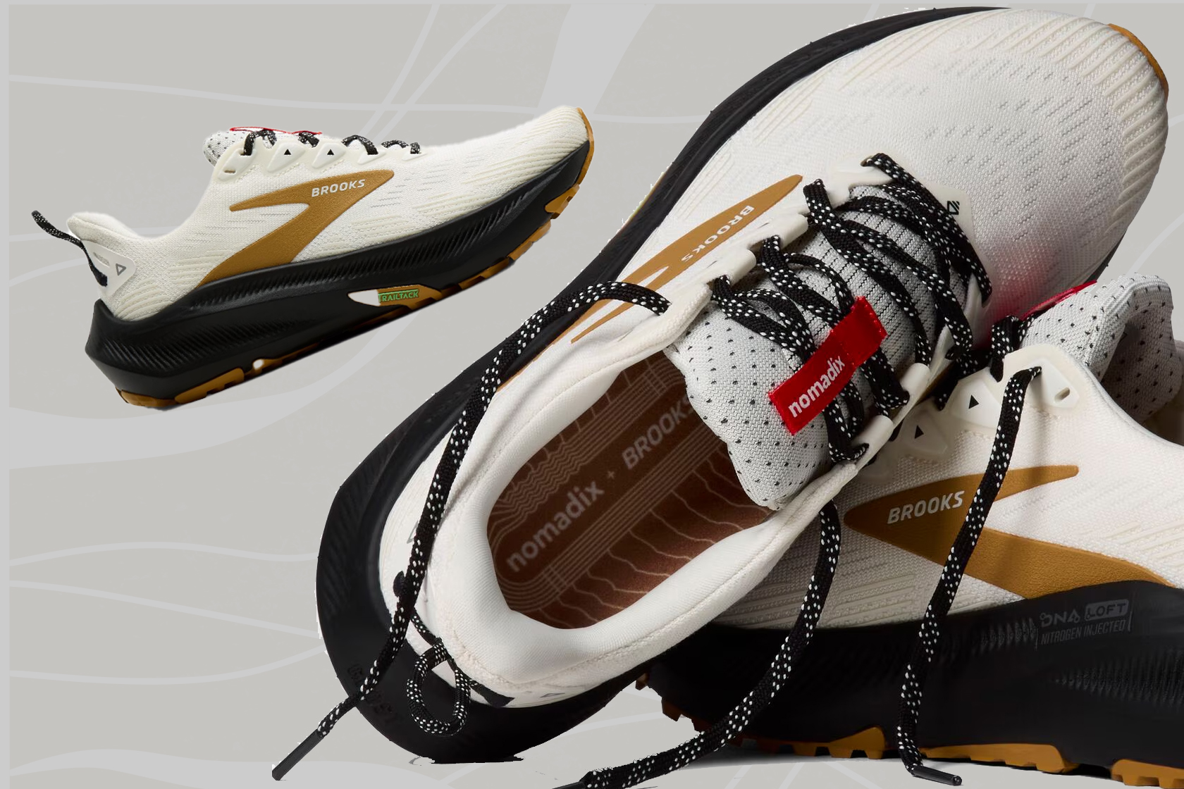 Nomadix's new Collab with Brooks arrives for trail running season