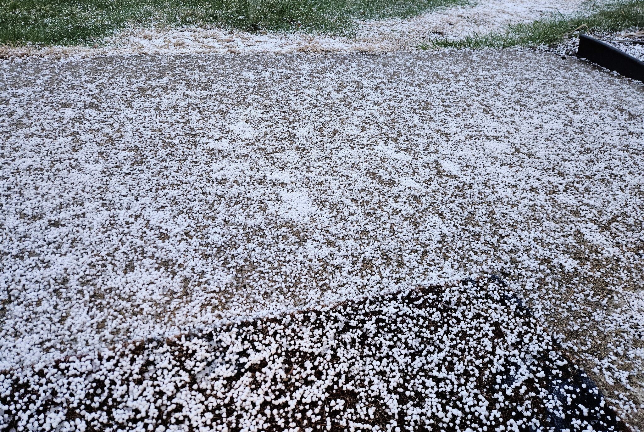 What is graupel? Snow pellets fall in CT during showers