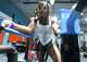 NFL hopeful Tyren Montgomery works out at Warrior Church Gym in Spring on Monday, April 6, 2026.