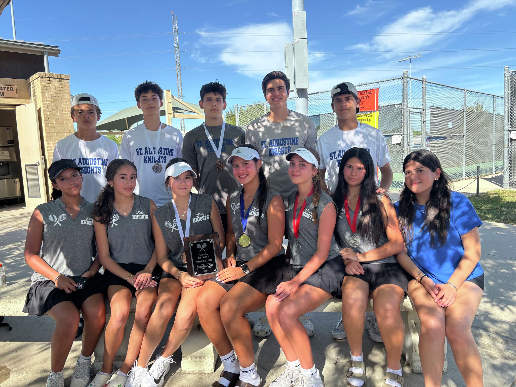 St. Augustine netters qualify for TAPPS state tournament