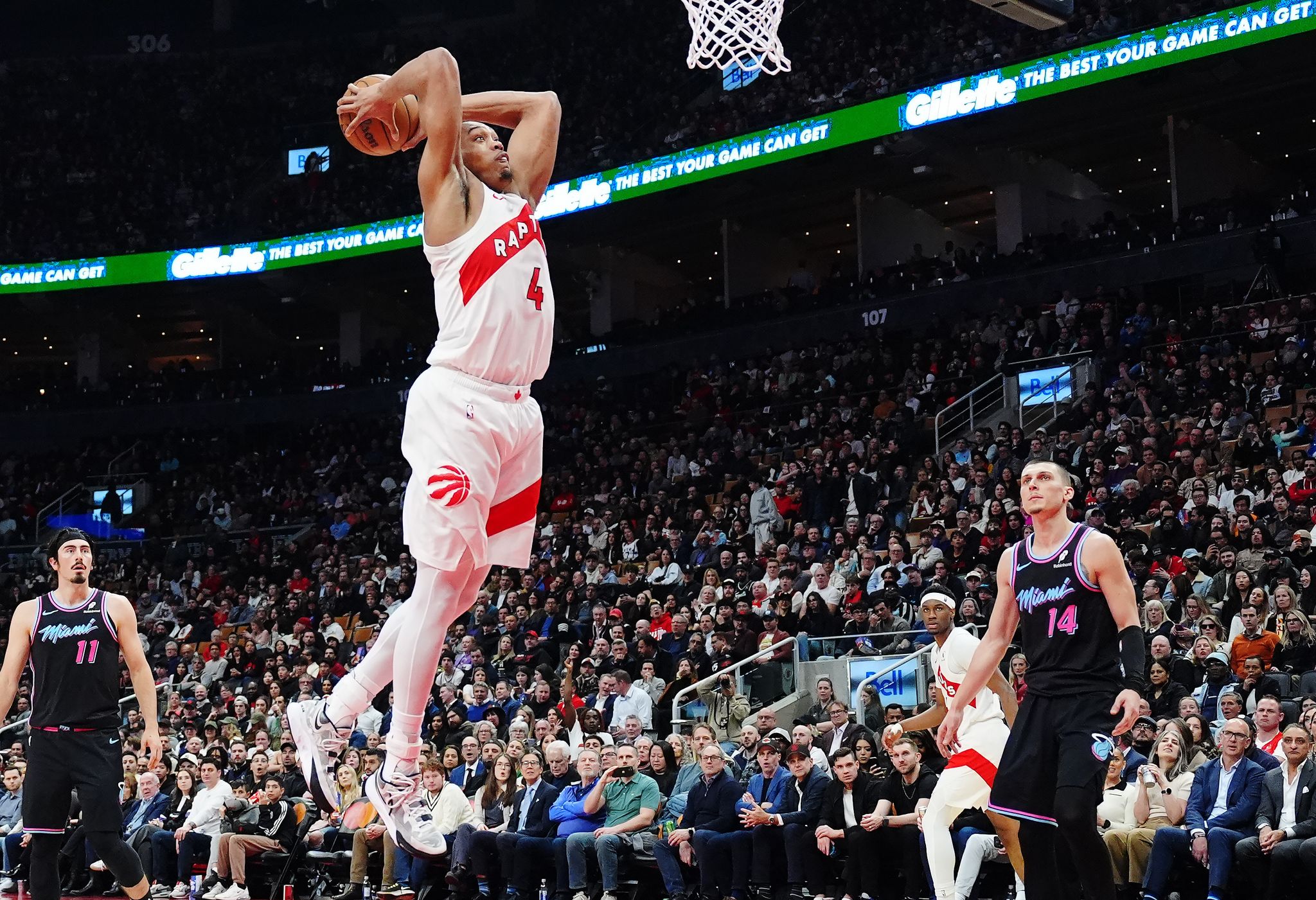 Raptors arrollan al Heat 121-95, resultado que asegura que Miami ...