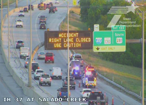 San Antonio traffic: Major crash on I-37 at Loop 410