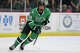 University of North Dakota defenseman Keaton Verhoeff skates without the puck during the game between North Dakota and Western Michigan at Lawson Arena on February 28, 2026 in Kalamazoo, Michigan.
