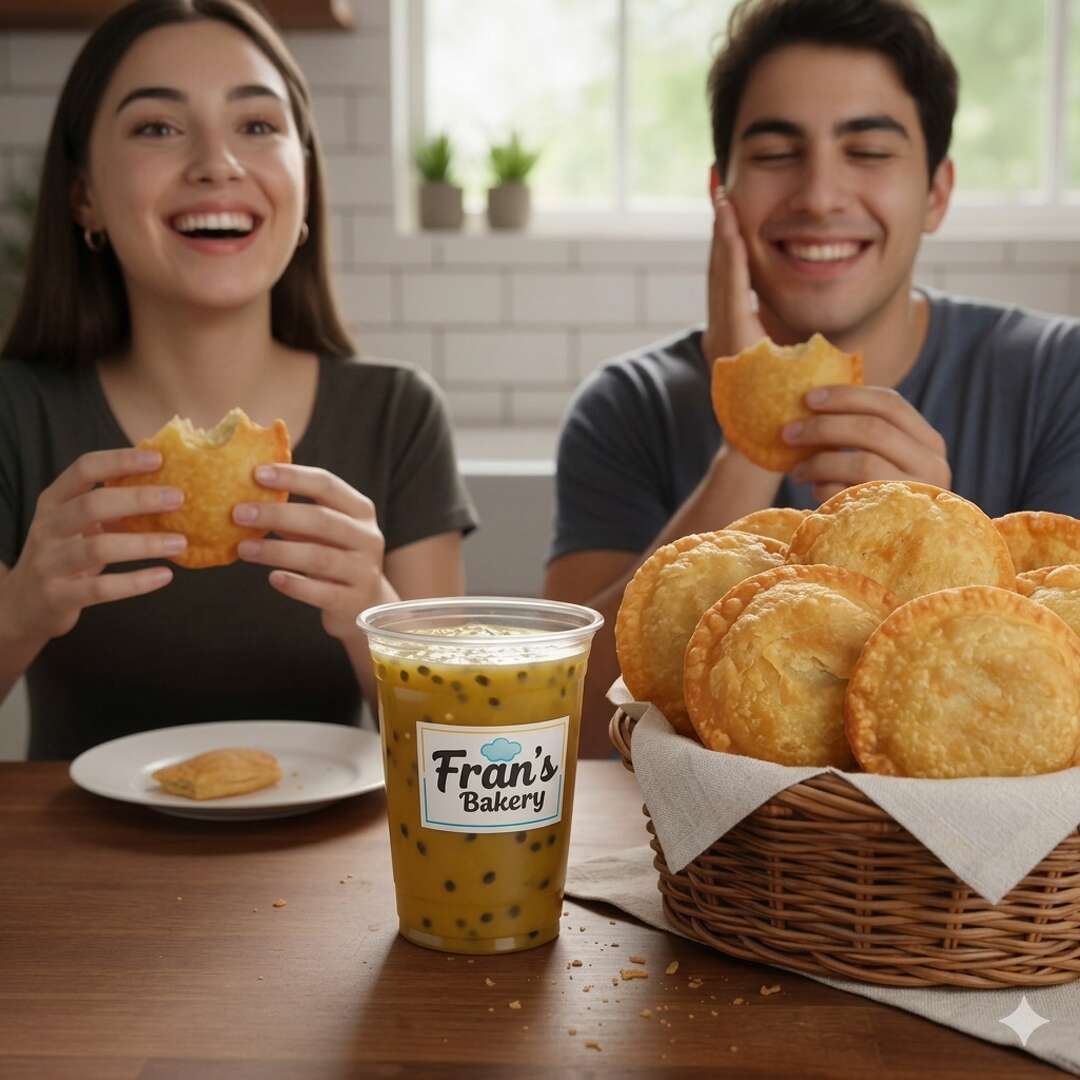 This photo illustration generated with AI was used to advertise for Fran's Bakery, a Venezuelan restaurant in Spring.