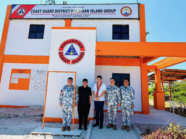 Philippines opens key coast guard base in the disputed South China Sea
